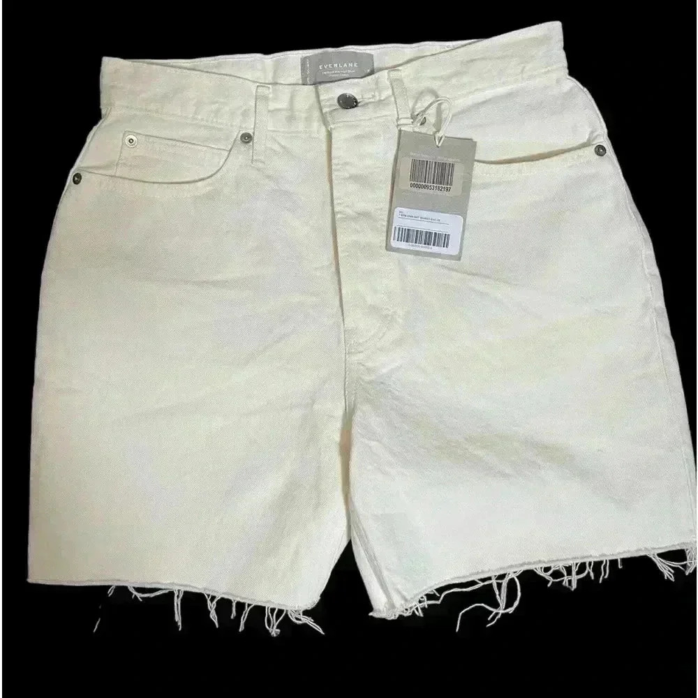 Everlane Women's Cream Shorts